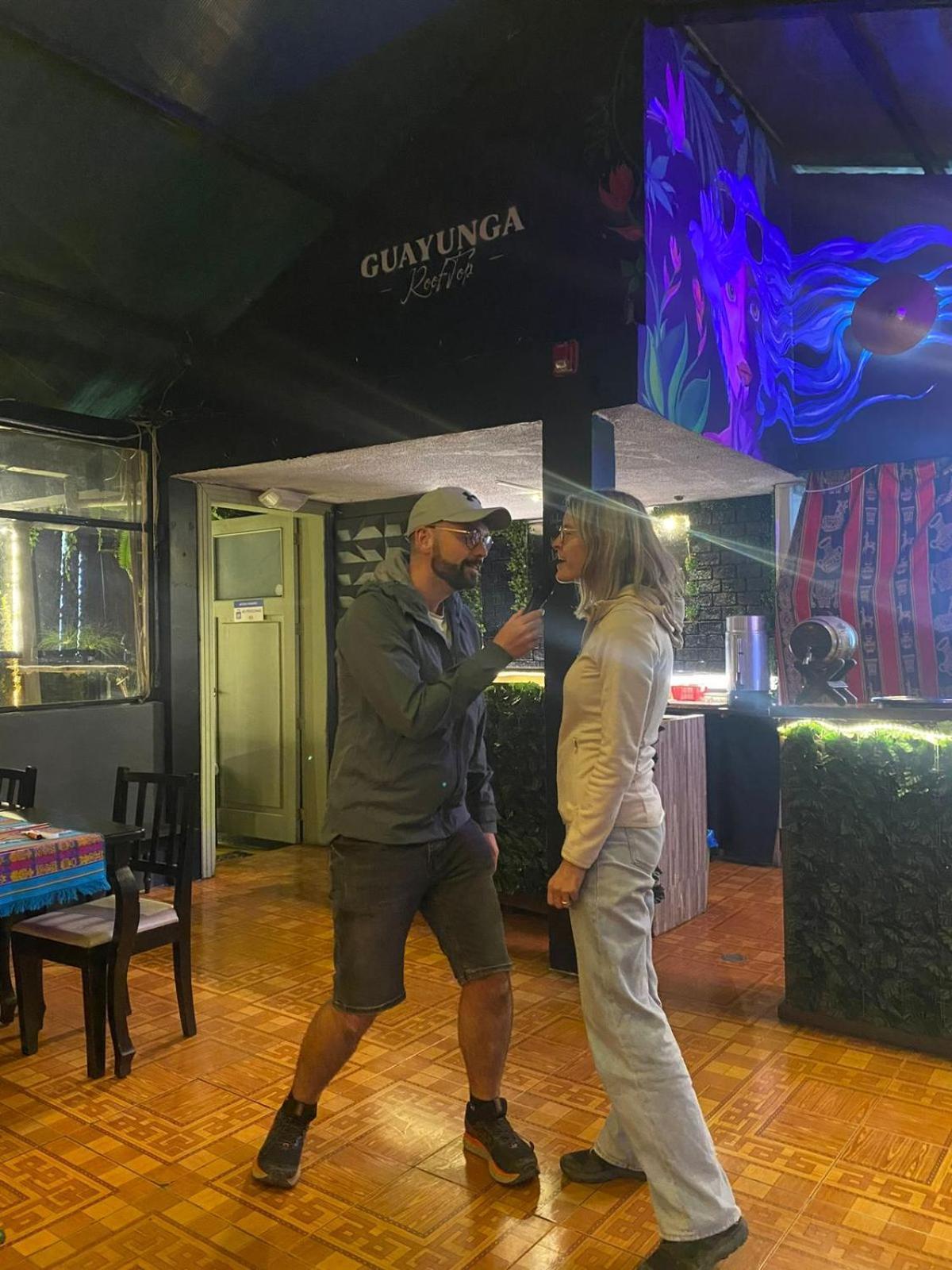 Hostal La Guayunga Rooftop Quito Bagian luar foto