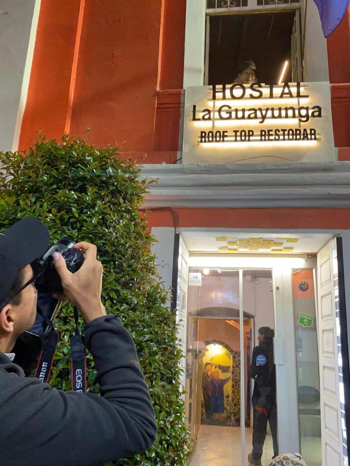 Hostal La Guayunga Rooftop Quito Bagian luar foto